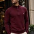 Мужская кофта Роlо Ralрh Lаurеn half-zip - Burgundy