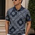 Мужское поло Etro "Floral" - Grey