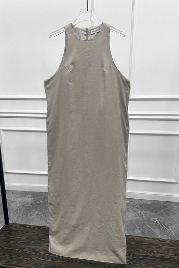 Женское платье серого цвета Max Mara   