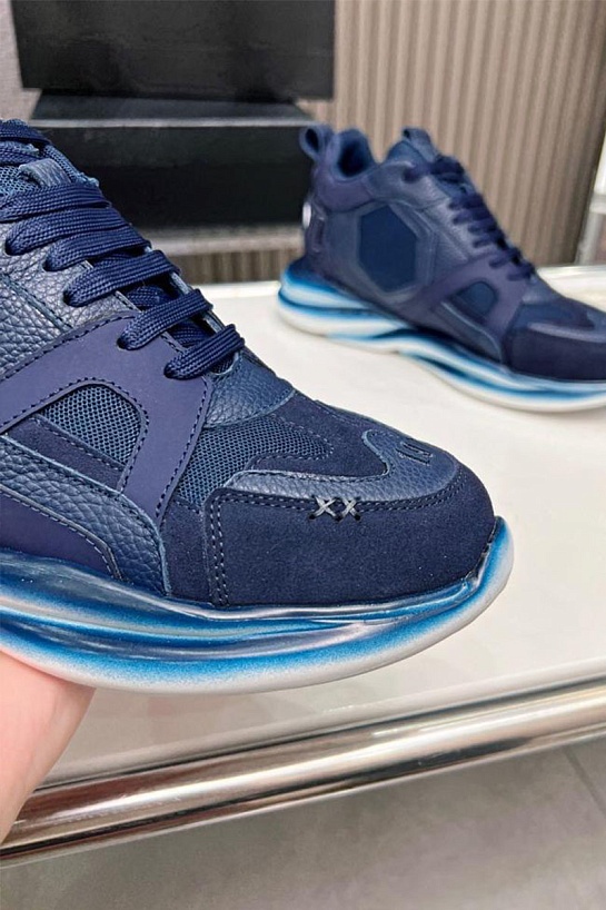 Мужские кроссовки Philipp Plein Hurricane - Blue