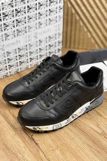 Мужские кроссовки Premiata Mick - Black / White   