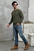 Мужской свитшот зелёного цвета Tommy Hilfiger