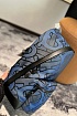 Рюкзак синего цвета Burberry TB Monogram 41x31 см