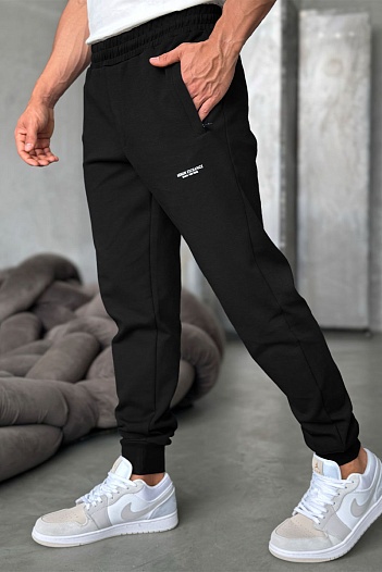 Спортивные штаны Armani Exchange чёрного цвета   