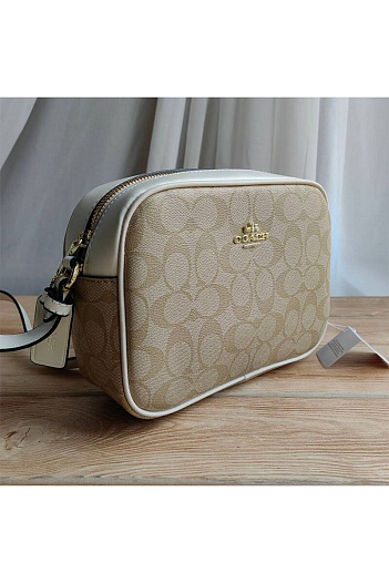 Кожаная сумка Coach Mini Jamie 22x16 см   