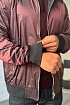 Двусторонняя ветровка Prada logo-plaque - Red / Black