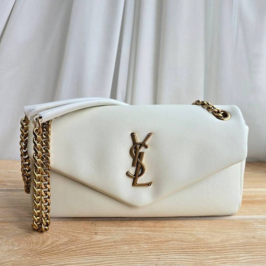 Кожаная сумка Yves Saint Laurent Calypso 24x11 см