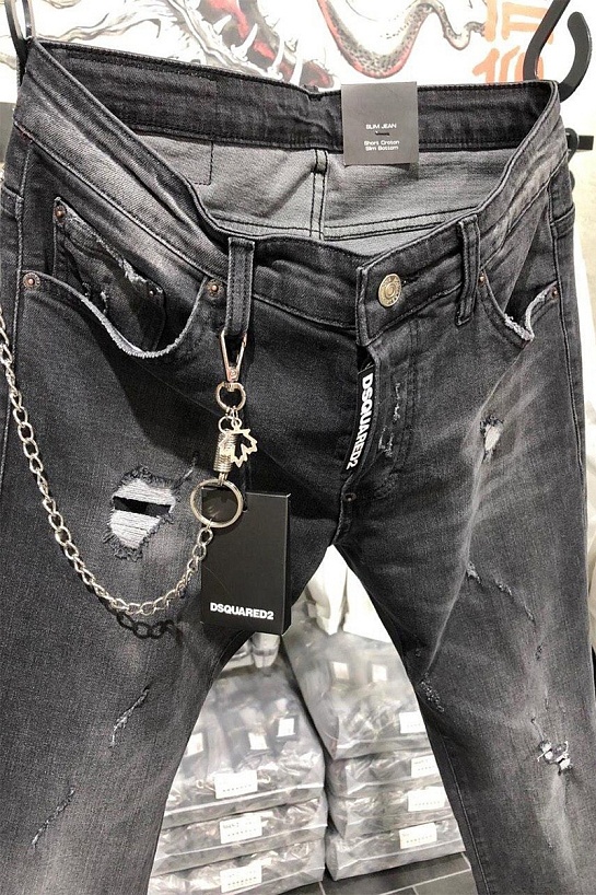 Мужские джинсы Dsquared2 - Black