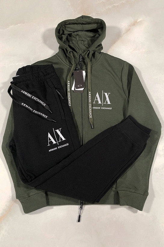 Мужские чёрные штаны Armani Exchange