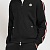 Чёрная кофта на молнии Moncler logo-patch