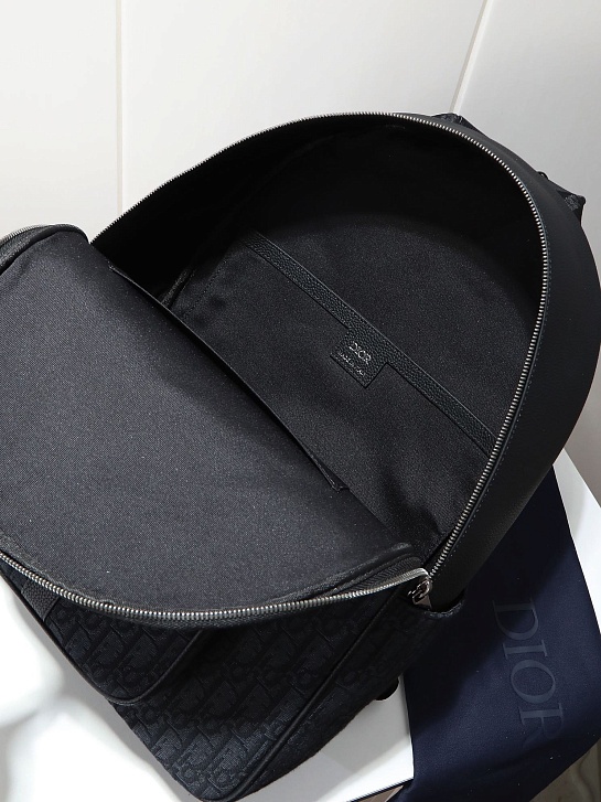 Текстильный рюкзак Dior Oblique Premium 43.5x33x19.5 см