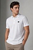 Классическое мужское поло Tommy Hilfiger белого цвета
