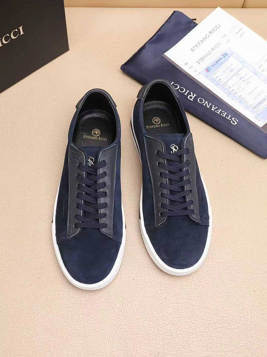 Мужские замшевые кроссовки Stefano Ricci