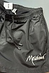 Чёрные шорты Moschino embroidered logo