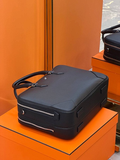 Кожаная сумка Montblanc Meisterstuck premium 38x27x13 см   