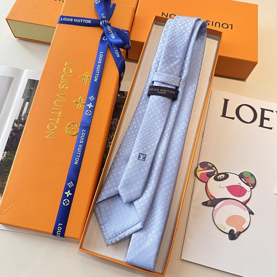 Галстук Louis Vuitton Monogram premium - Blue