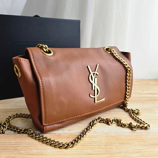Кожаная сумка Yves Saint Laurent Kate 25x14 см