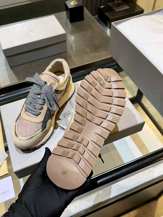 Женские кроссовки Brunello Cucinelli premium