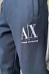 Спортивные штаны Armani Exchange logo-embroidered - Navy