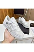 Кожаные кроссовки Valentino low-top - White
