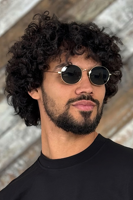 Солнцезащитные очки Ray-Ban Oval Metal - Green