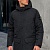 Парка чёрного цвета Stone Island compass-patch