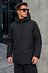 Парка чёрного цвета Stone Island compass-patch