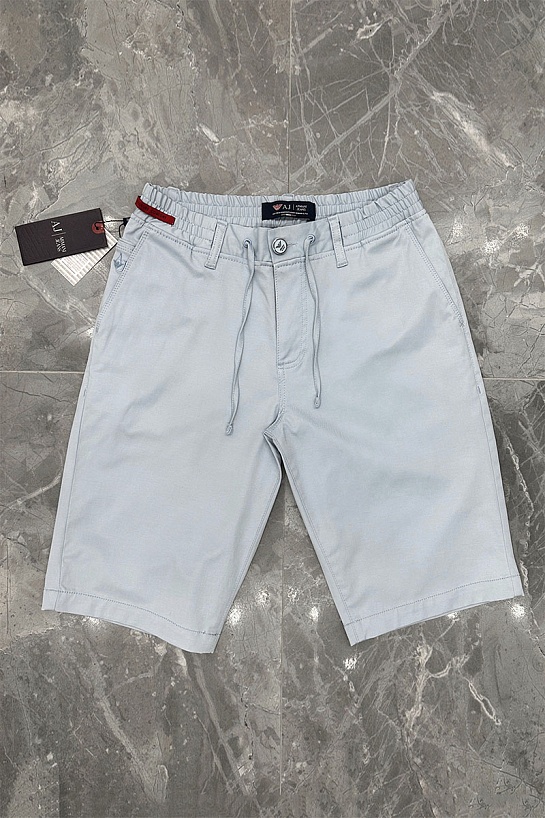Мужские голубые шорты Armani Jeans