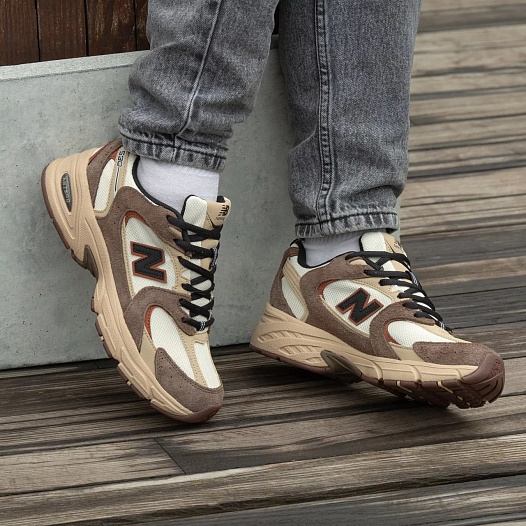 Кроссовки New Balance 530 Abzorb - Brown / White   