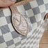 Женская кожаная сумка Louis Vuitton Neverfull MM Damier Azur 33x30 см