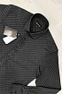 Мужская чёрная рубашка Emporio Armani logo-print