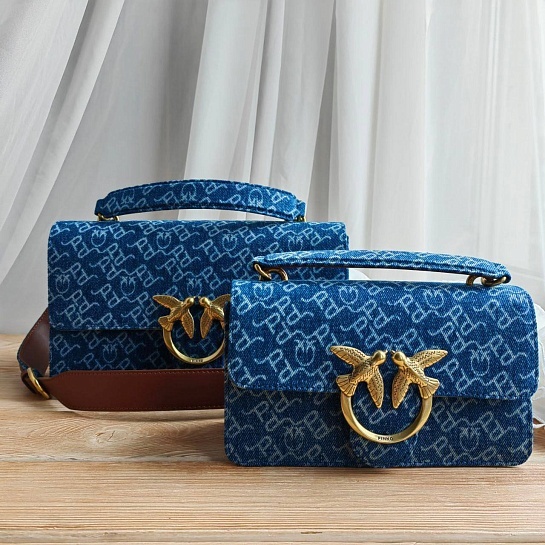 Джинсовая сумка Love Bag 27x16 см