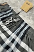 Мужские серые шорты Burberry London Check