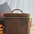 Кожаная сумка косметичка Etro с узором пейсли 24x17 см