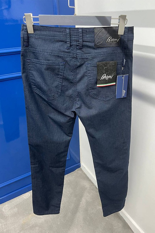 Мужские синие джинсы Brioni Roma