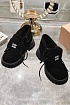 Женские замшевые ботинки MIU MIU Premium - Black