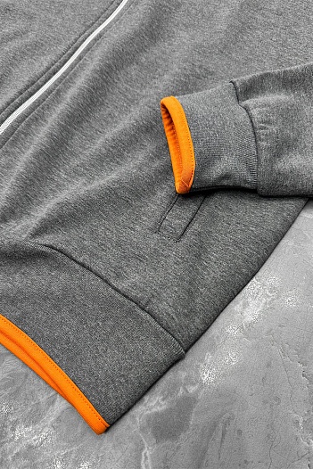 Спортивный костюм Hermes серого цвета   