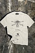 Белая оверсайз футболка Balenciaga Evangelion