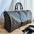Кожаная дорожная сумка Louis Vuitton Keepall 50x28 см