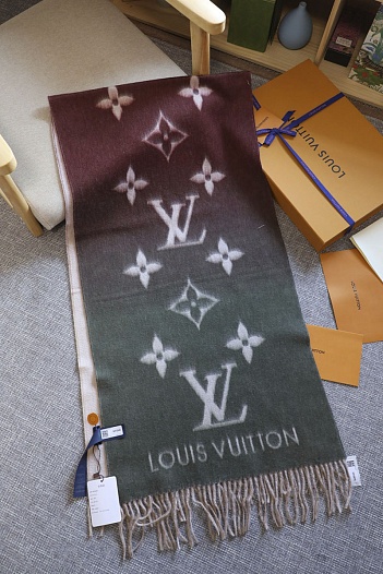 Шарф Louis Vuitton Reykjavik Gradient premium 200x48 см   