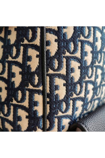 Рюкзак Dior Oblique Jacquard Saddle 40x28 см (2 расцветки)   