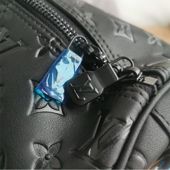 Дорожная сумка Louis Vuitton Keepall Monogram Eclipse 45x27 см