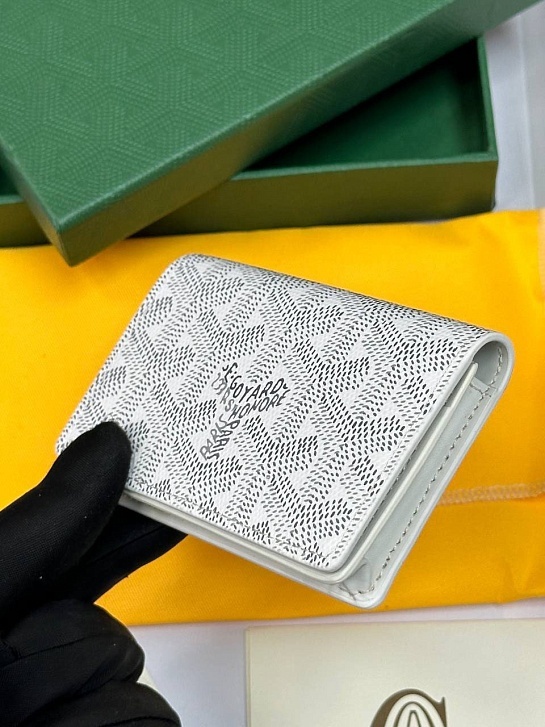 Кошелёк Goyard Malesherbes Premium 10.2x7x1.5 см - White