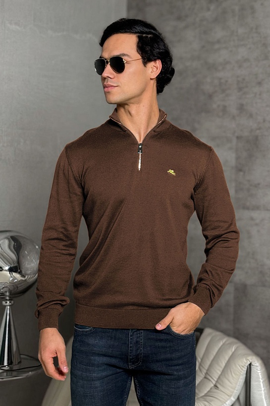 Мужская кофта Etro zip-up - Brown