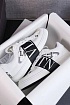 Кожаные кроссовки Valentino VL7N low-top - White / Black
