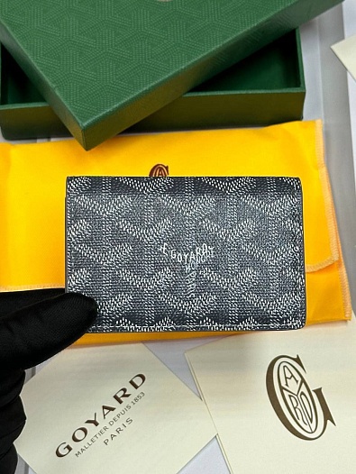Кошелёк Goyard Malesherbes Premium 10.2x7x1.5 см - Grey   