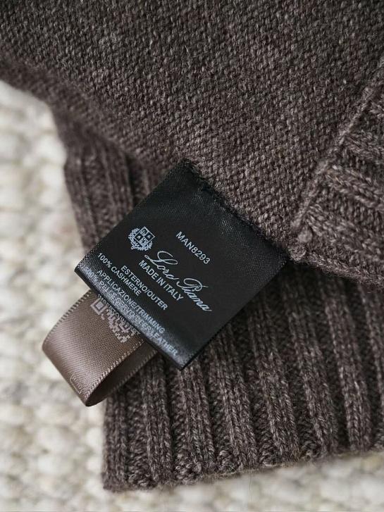 Кашемировые перчатки Loro Piana premium - Light Tan