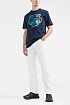 Мужская футболка Kenzo "Tiger" - Navy