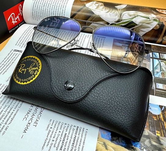 Солнцезащитные очки Ray-Ban Aviator Large Metal