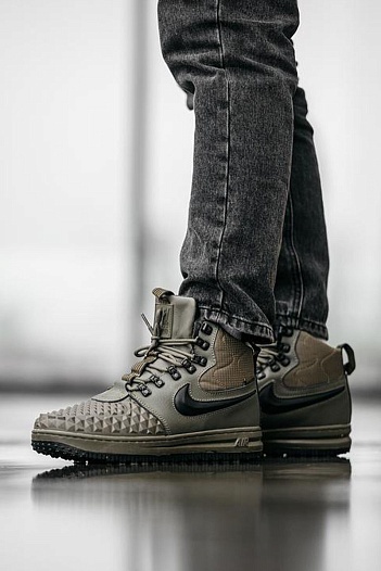 Кроссовки с мехом Nike Lunar Force 1 Duckboot '17   